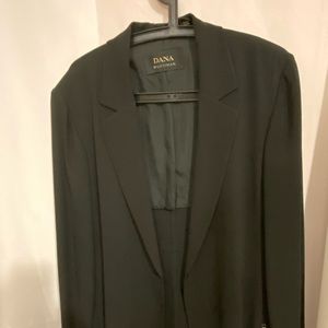 Dana Buchman Blazer 14 dark blue